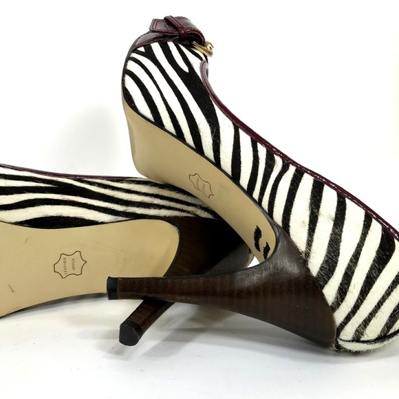 ❤️ SOLD ❤️ Steve Madden Zebra Print Pumps - Picture 7 of 8